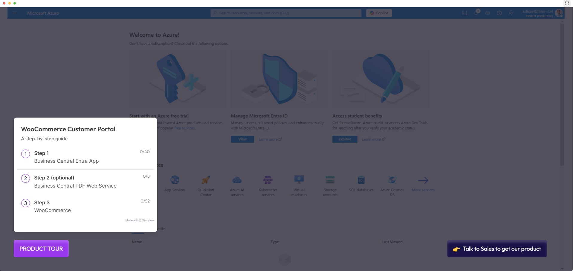 Screenshot of the interactive demo