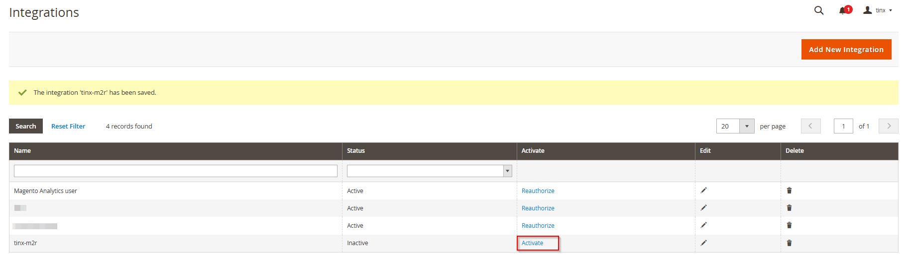 magento-backend-activate-new-integration