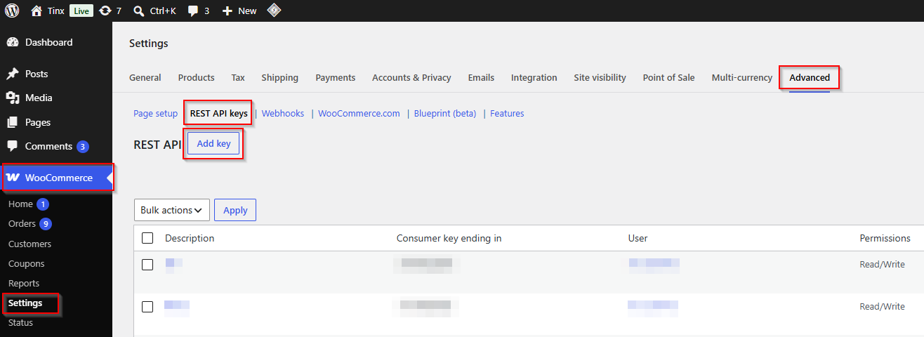 woocommerce-add-key-button